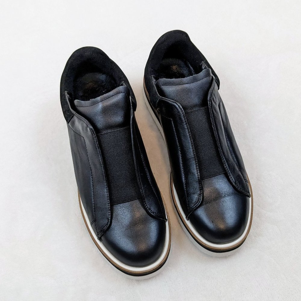 ZAC ZAC POSEN Yenifer Slip-On Sneaker Black Leather - Picture 3 of 10